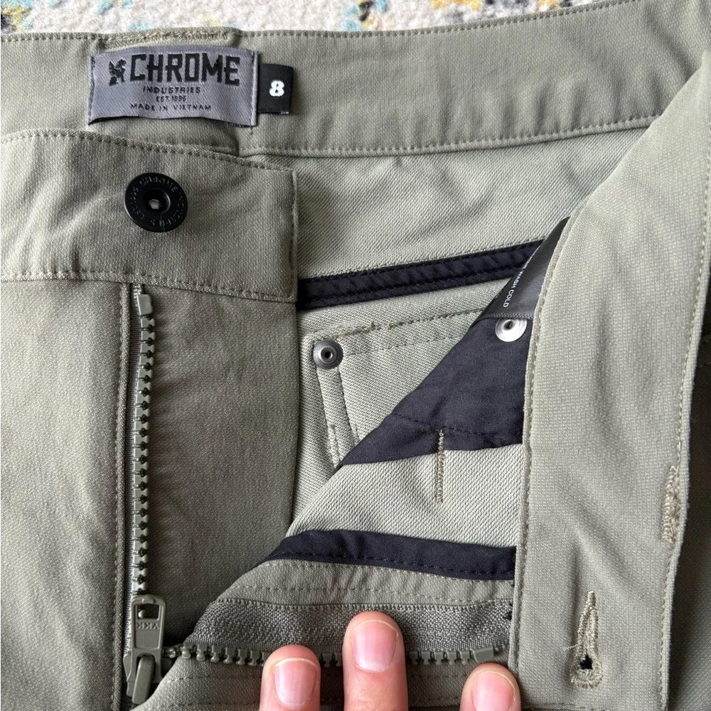 Chrome Industries Bike bicycle MTB shorts WOMEN'S ANZA SHORT size 8 - Picture 5 of 12